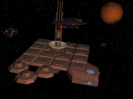 A Space Array near Cardassian Space