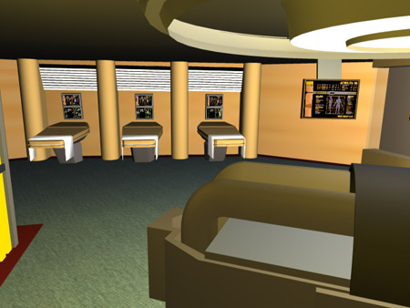 A Sickbay in Starfleet Acadamy